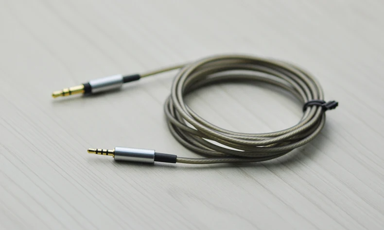 6ft Replacement Silver Plated Audio Cable For JBL Tune 700BT CLUB ONE 700BT 950NC UA Train Wireless headphones