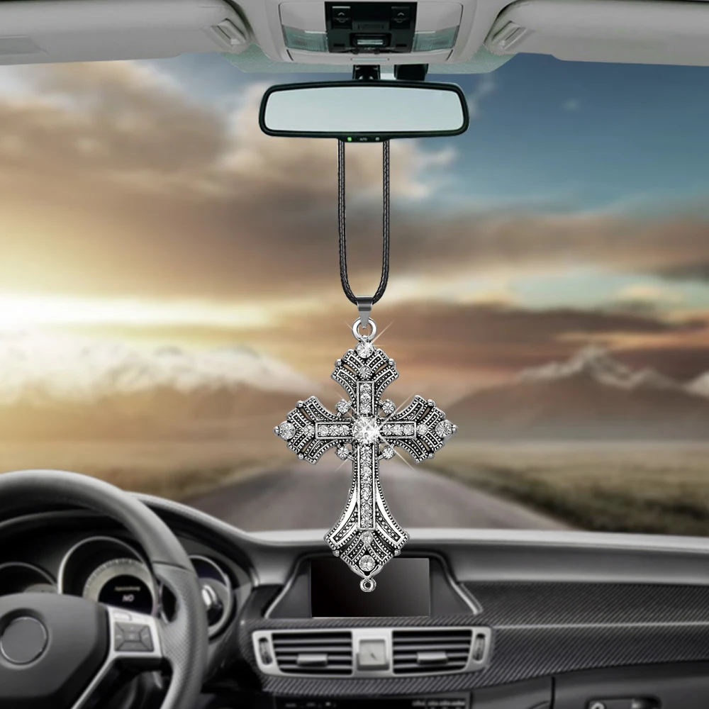 Auto Metall Anhänger Auto Rückspiegel hängende Dekoration Auto Dekoration Suspension Ornamente Geschenke 