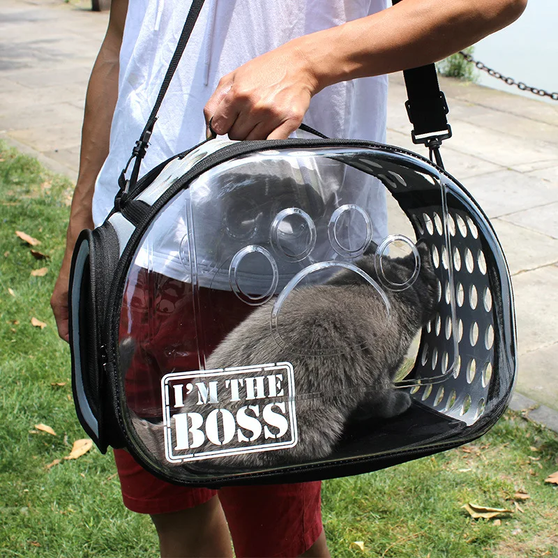 Новая портативная дорожная сумка для домашних животных, уличная сумка для щенков, собак, кошек, сумка-переноска, сумка-посылка на плечо, складная сумка из материала EVA, мягкая сумка для домашних животных, собак