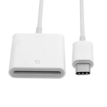 

Jimier USB 3.1 Type C USB-C to SD SDXC Card Reader Adapter for Mac book & Cell Phone & Samsung Phone