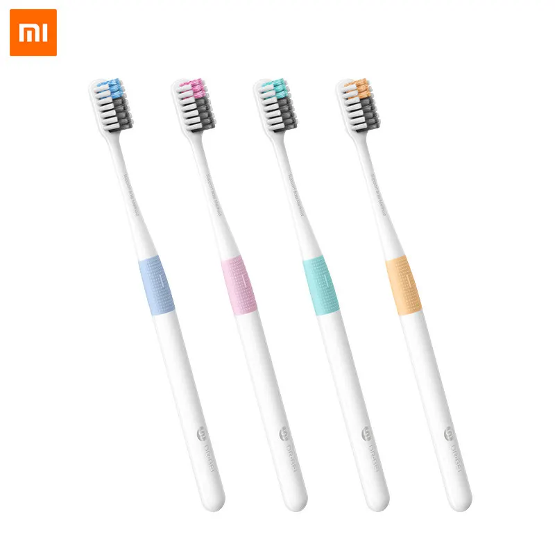 Buy 4pcs/lot Xiaomi Tooth Mi Brush Deep Clean Bass Method Sandwish bedded MIJIA