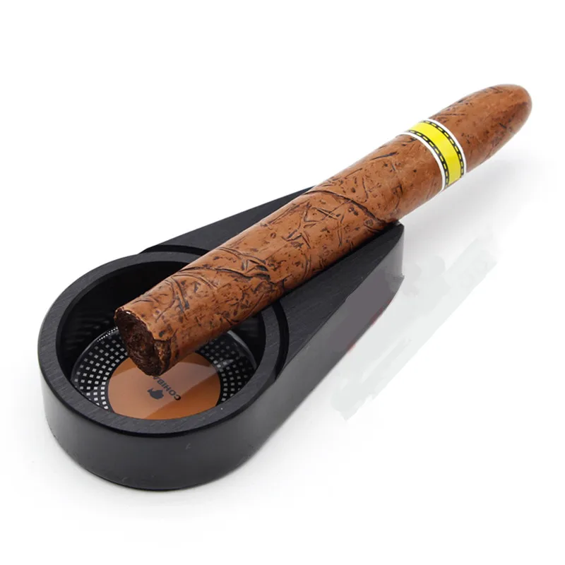 Мини курительная Металлическая Пепельница COHIBA карманная пепельница для путешествий аксессуары для сигар R456