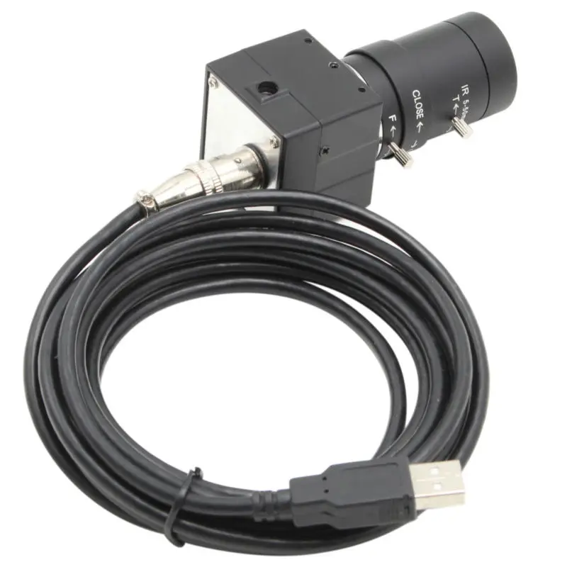  5-50mm mini zoom camera module/small cctv camera 1280X720 HD 720P Digital usb surveillance camera industrial cctv camera 