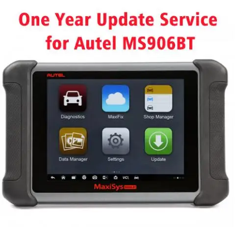 

AUTEL MaxiSYS MS906BT Auto Diagnostic Scanner One Year Update Service