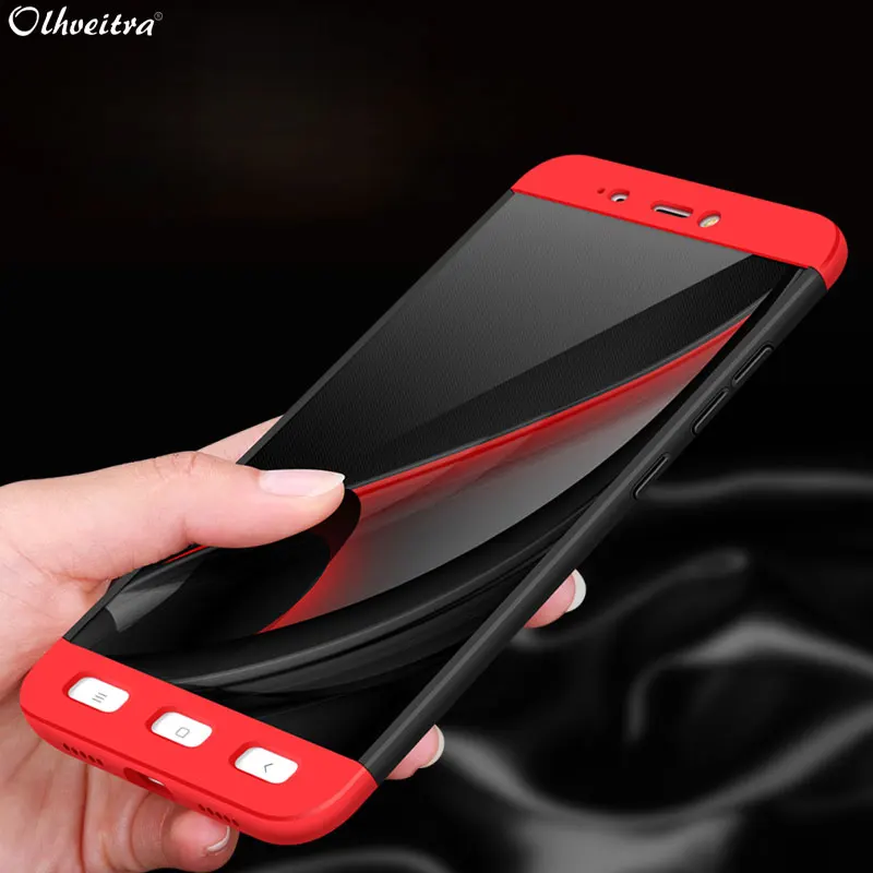 

360 DegreeFull Cover For Xiaomi Redmi Note 4X Case 3 In 1 Hard PC Cases Original Protection Case For Redmi Note 4 global version