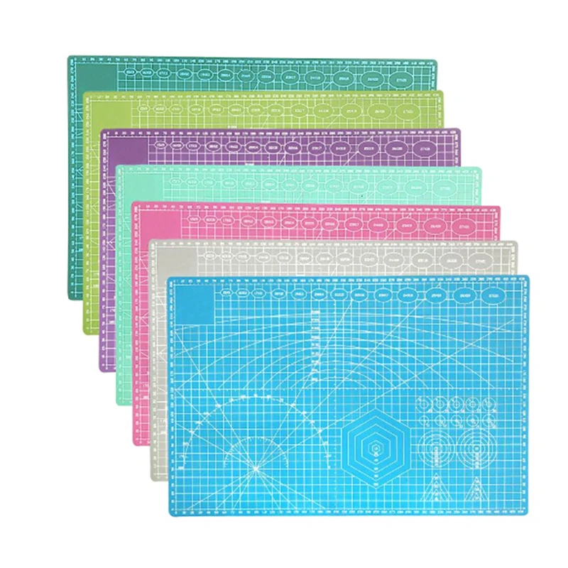 

A3 Multipurpose Self Healing Cutting Mat Craft Double Sided Durable PVC Printed 450*300*3mm
