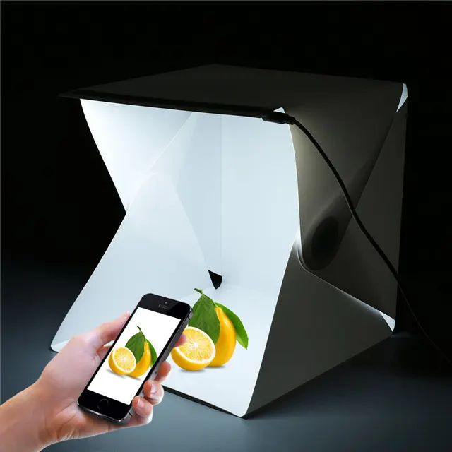 Buy LED Mini Portable Folding lightbox Photography