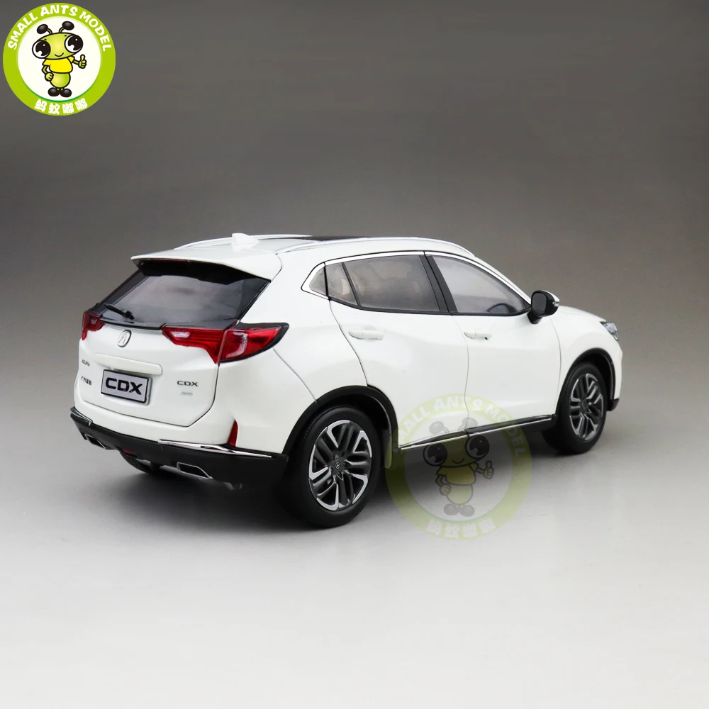 1/18 Honda ACURA CDX SUV автомобиль из литого металла модель SUV игрушки для детей подарок для мальчика девочки коллекционирование, хобби белый