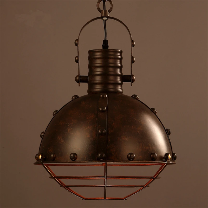 

American Country Creative Iron Pot Lid Dining Room Pendant Lamp Hotel Bar Loft Industrial Cafe / Bar Pendant Lamp Free Shipping