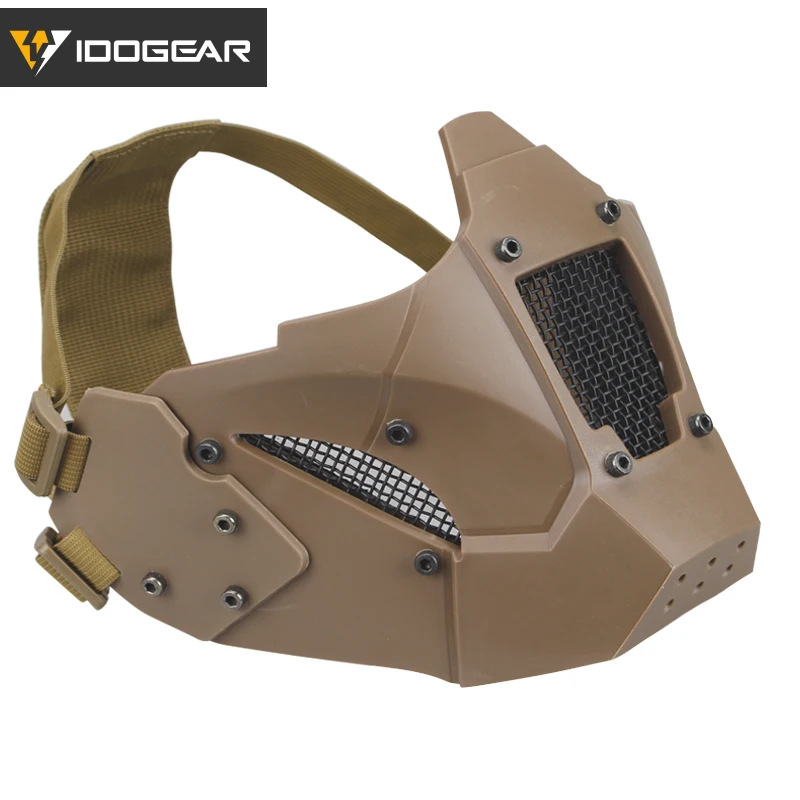 IDOGEAR JAY быстрая маска полулицевая дышащая сетчатая модульная конструкция Быстрый