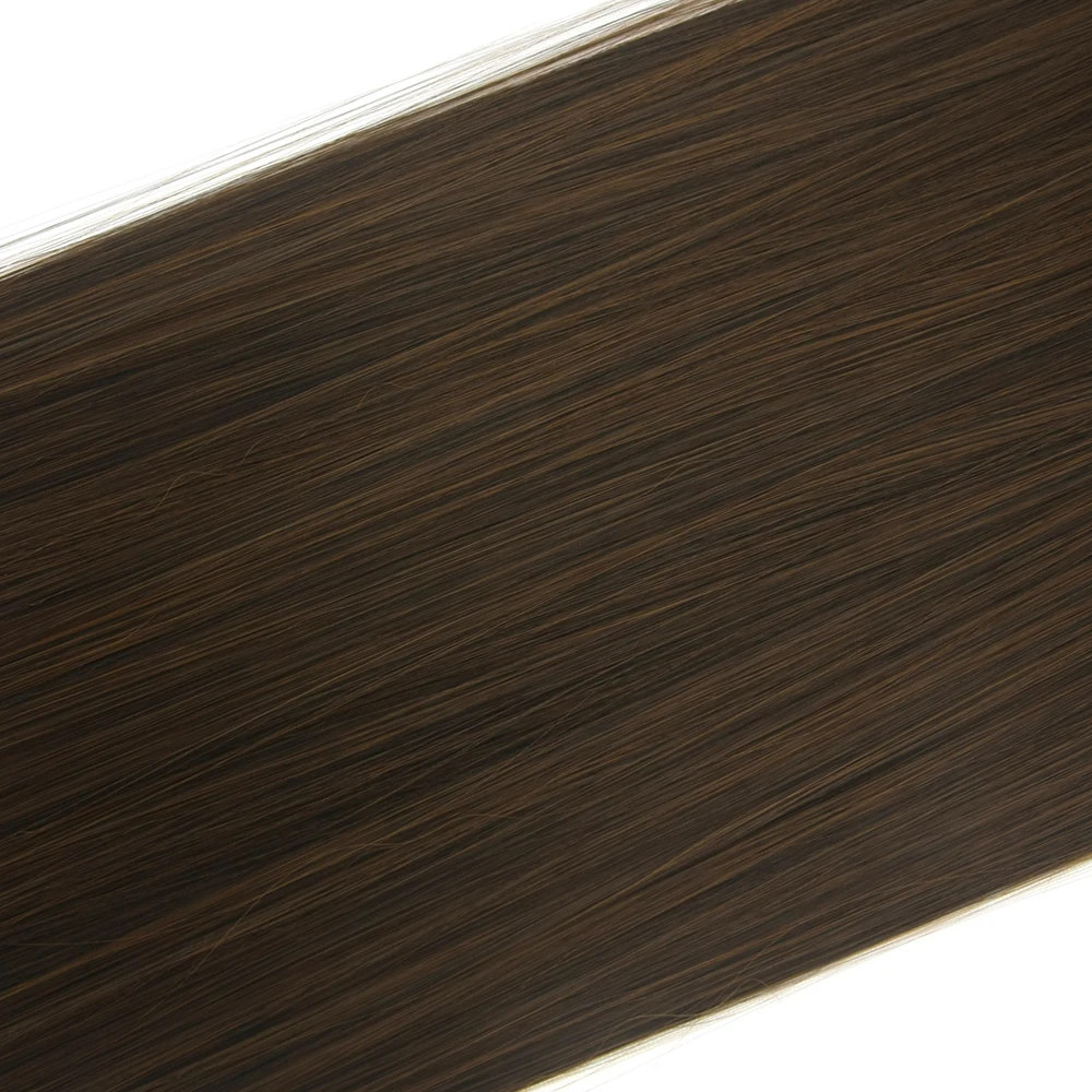 Soowee 7 шт./компл. длинные прямые серые светлые шиньоны синтетические утюжок для волос наращивание волос клип в полной головке Мега волосы