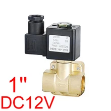 Высокое качество 1 ''DN25 230 PSI(16 BAR) dc12v нормально замкнутый Электрический электромагнитный диафрагмы Клапан 0927400, воздух, вода, масло, Diesel