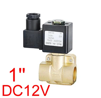 

High Quality 1'' DN25 230 PSI (16 BAR) DC12V Normally Closed Electric Solenoid Diaphragm Valve 0927400,AIR,WATER,OIL,DIESEL