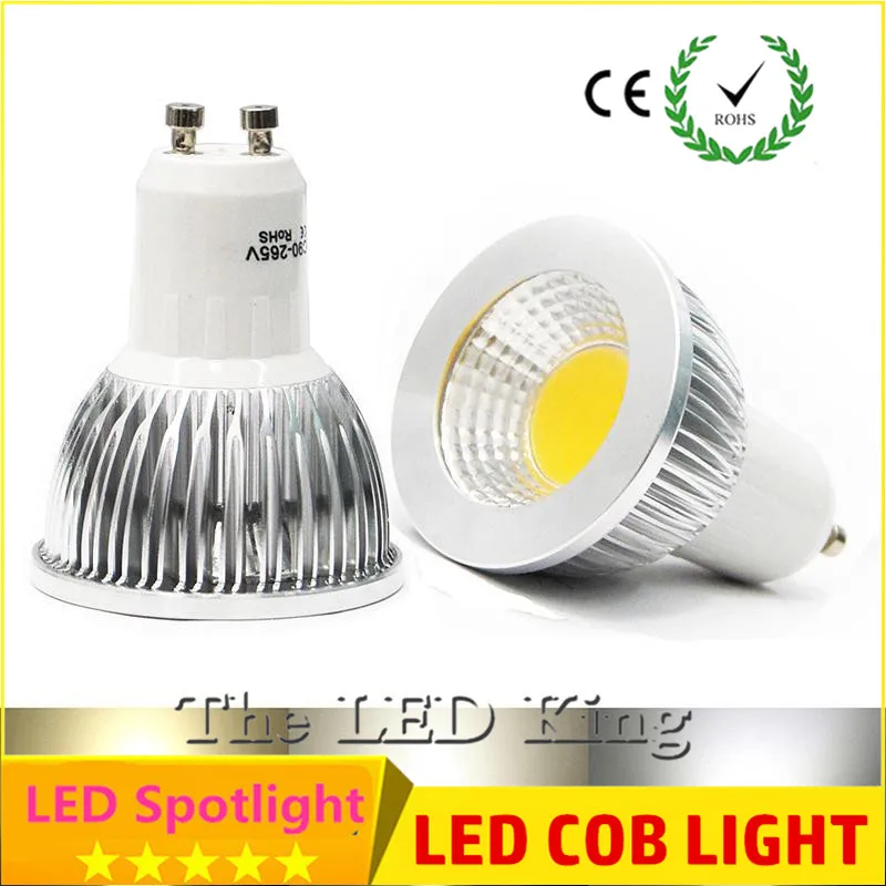 

1PCS Super bright COB LED Lamp GU10 E27 GU5.3 220V Lampada LED Bulb MR16 DC12V 3W 5W 7W Spot light Spotlight GU 10 Luz Ampoule