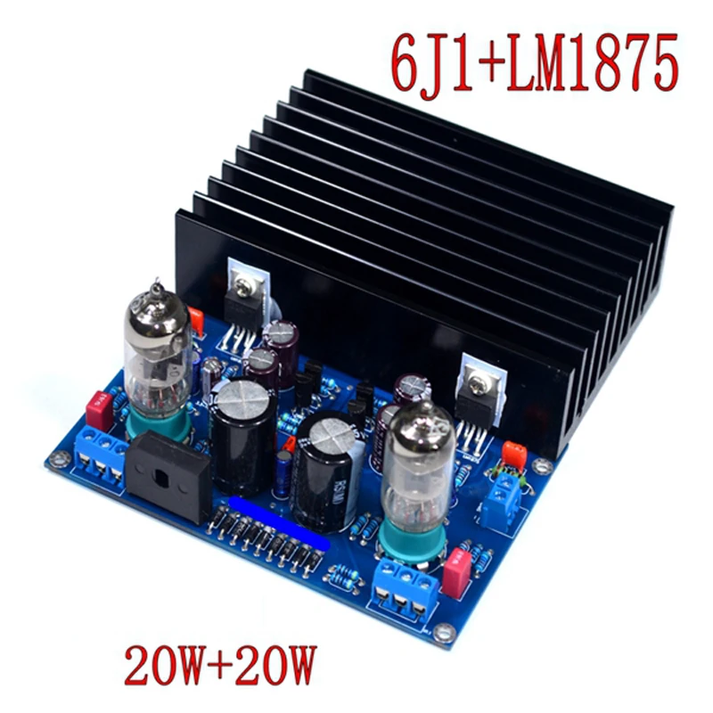 Lusya 6j1 ламповый усилитель Reference X 10D LM1875 hifi 2 0 канальный цифровой мощности плата 20 Вт