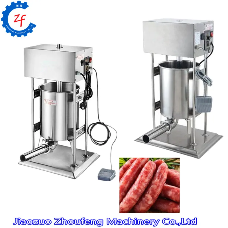 15L vertical commercial electric sausage filler sausage stuffer