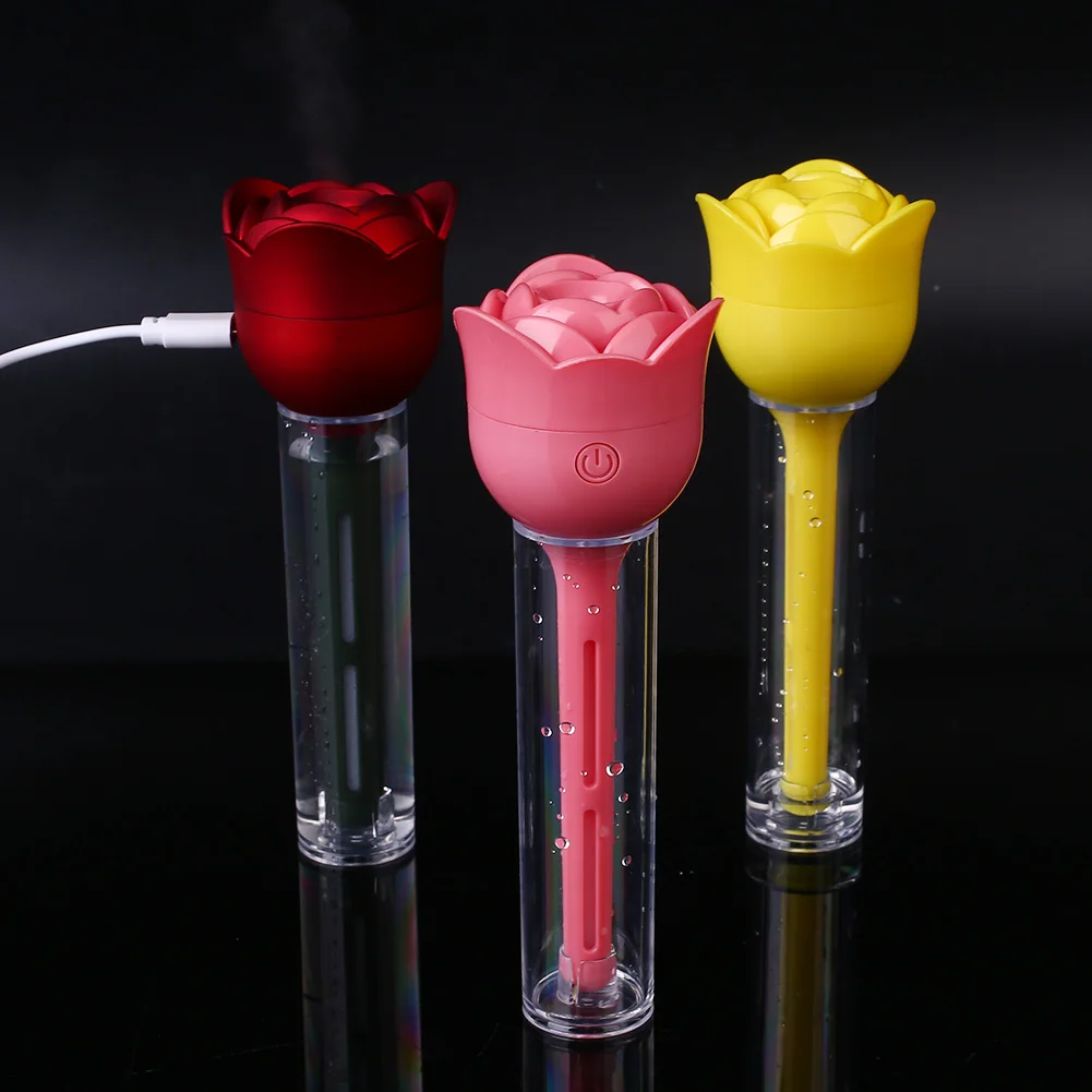 

Car Humidifier Air Purifier Air Humidifier Car Interior Automobile Mini Universal USB Powered Rose Shape