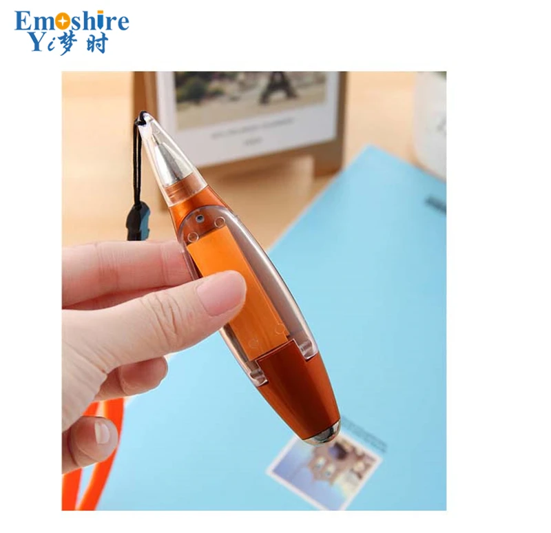 Emoshire Advertising pen custom LOGO custom ballpoint pen wholesale multi - functional lanyard notes paper pen can print two - dimensional code (6)