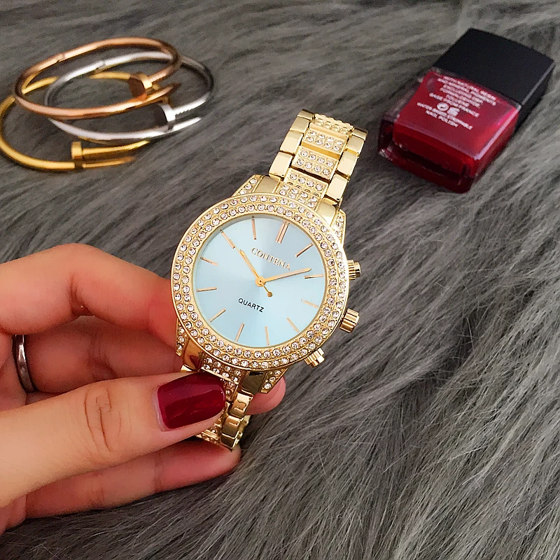 

Contena Fashion Casual men wristwatches quartz stainlees steel strap watches male clocks