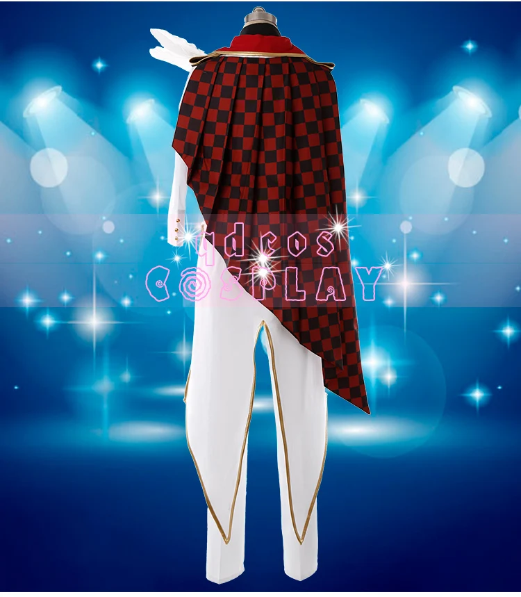 Аниме! idolish7 перезапуска указатель Nanase Рику унисекс полный набор форма Косплэй костюм рубашка + пальто + Штаны галстук + шапка + Перчатки