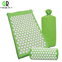 GR Treat Lotus Acupressure Mat Foot Massage Mat Acupressure Cushion Fitness Yoga Mat Relief Body Pain