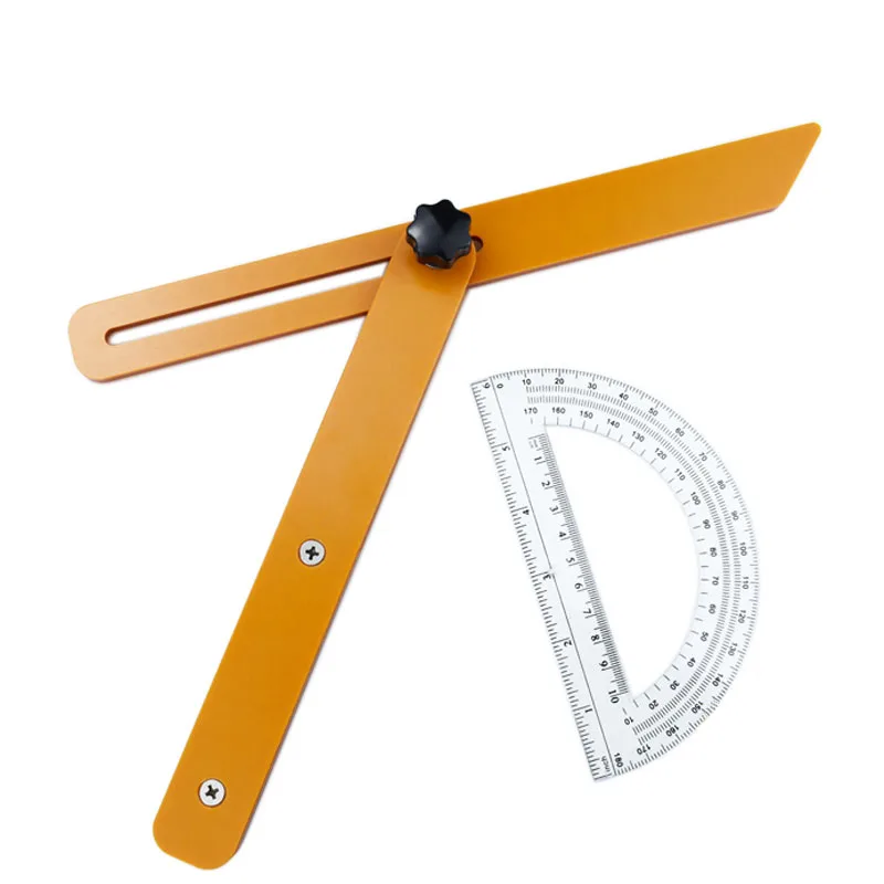

Woodworking activity ruler activity square carpenter scribing measurement tool right angle bevel T type adjustable angle ruler