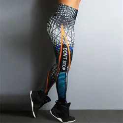 2018 Ins же стиль для женщин Фитнес Леггинсы для узкие Высокая талия эластичные Push Up тренировки пикантные длинные штаны