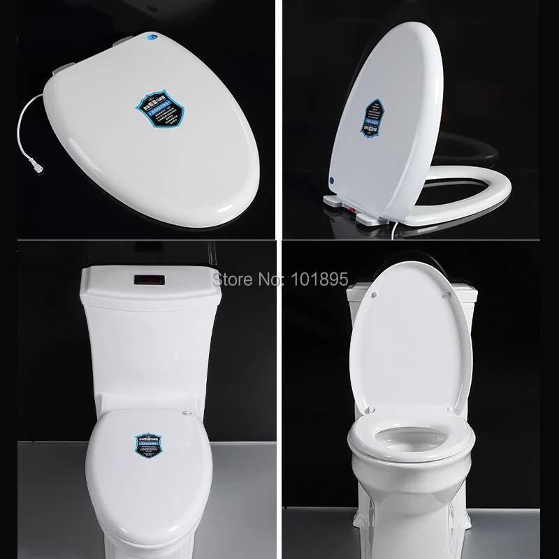 4 Model and Size of PP Material Slow Close Heating Toilet Seats