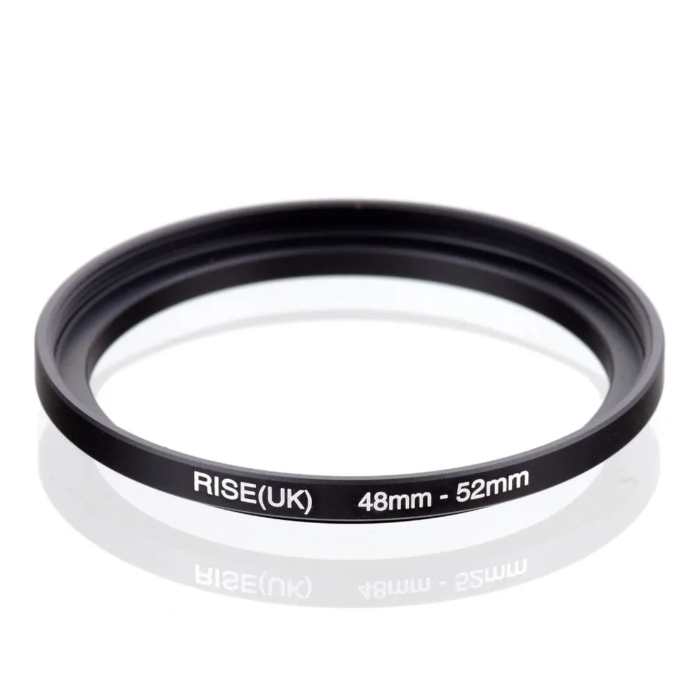 

original RISE(UK) 48mm-52mm 48-52mm 48 to 52 Step Up Ring Filter Adapter black
