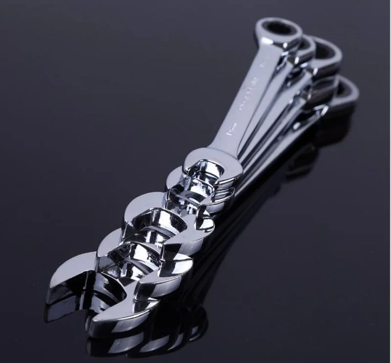 Гаечный ключ с храповый ручной Инструменты для ремонта автомобиля ключи, дюймовый стандарт гаечный ключ набор ключ инструмент трещотка крутящий момент