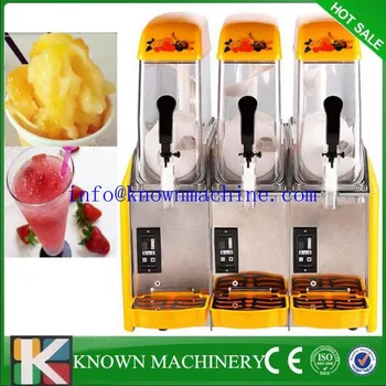

Free DHL 12*3 slush machine smoothies making machine for sale