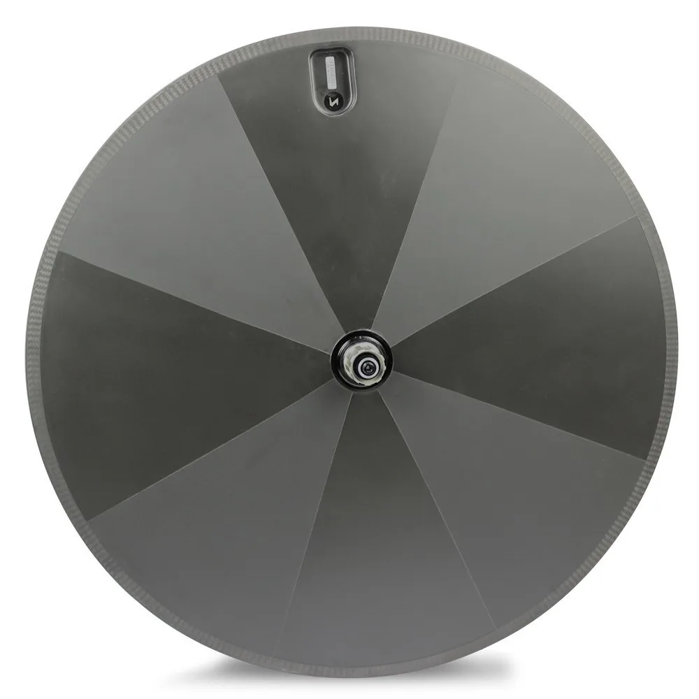 Perfect 1100g Super Light Weight 700C Full Carbon Rear Disc Wheel For Road / Time Track Bike TT Triathlon Clincher Tubular Wheelset 6