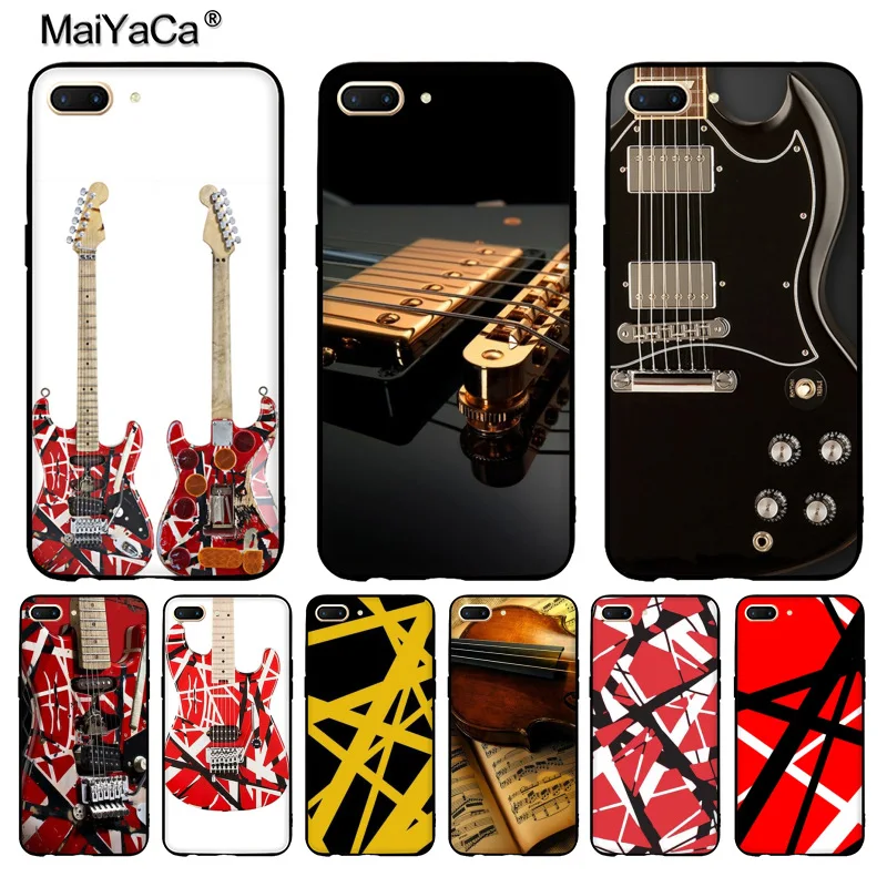 Чехол для телефона MaiYaCa Eddie Van Halen с графической гитарой классный чехол OPPO R9 R9S R11 PLUS