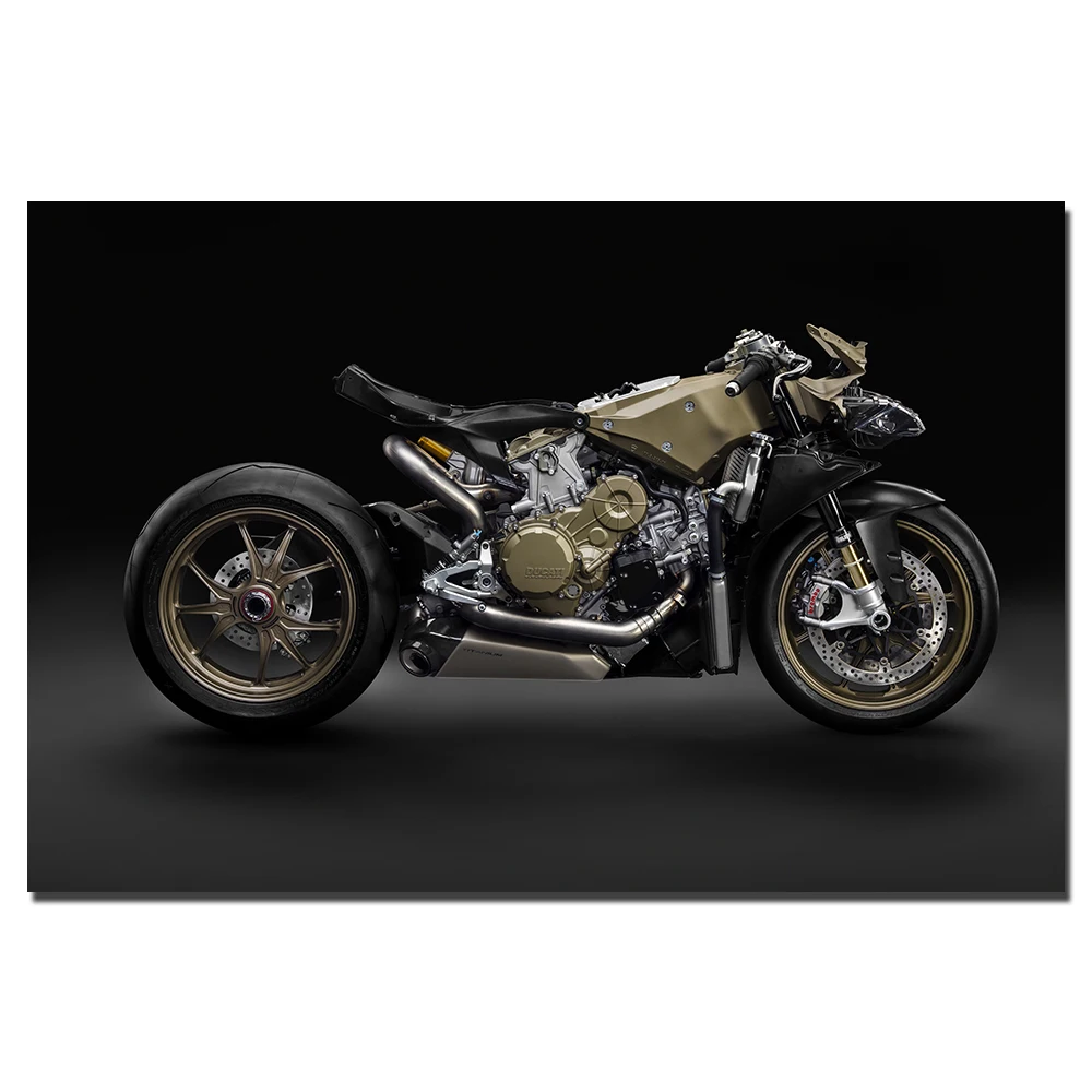 

Ducati 1199 Superleggera Motorcycle Canvas Painting Decoration Poster and Prints Wall Art Pictures For Living Room B12