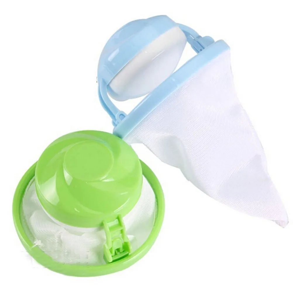 New Filter Bags Home Floating Lint Hair Catcher Mesh Pouch Washing Machine Laundry Filter Bag Floating Lint Hair Catcher