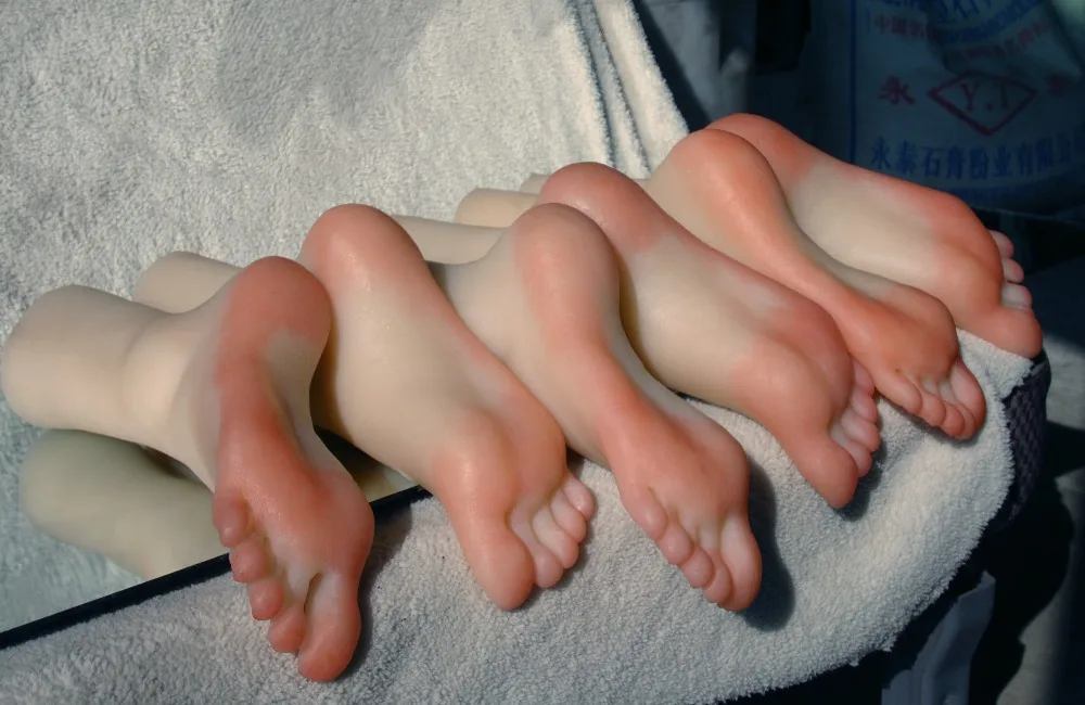Simulation-silicone-feet-font-b-model-b-