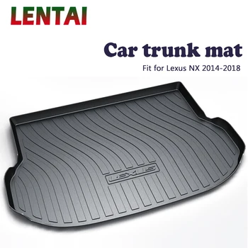 

LENTAI 1PC Car rear trunk Cargo mat For Lexus NX 2014 2015 2016 2017 2018 Boot Liner Tray Waterproof Anti-slip mat Accessories