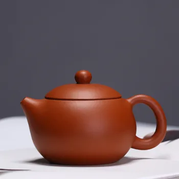

100ML Small Xi Shi Pot Purple Clay Teaset Pot Pure Handmade Authentic Yixing Zisha Teapot Puer Tea Kettle Factory Direct