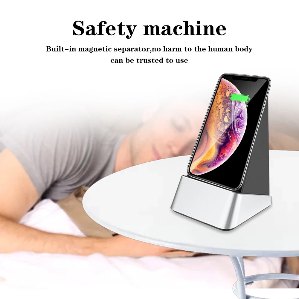 Ascromy Qi Wireless Phone Holder Charger 10W for Samsung Galaxy S10 S9 S8 Plus S10E S7 S6 Edge Plus wirless Charger pad cargador (11)