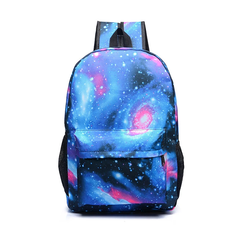 

2018 New Cartoon Galaxy Luminous backpack Games Letter Boy Girl School bag Unisex for Teenage Girls Schoolbag Mochilas Feminina