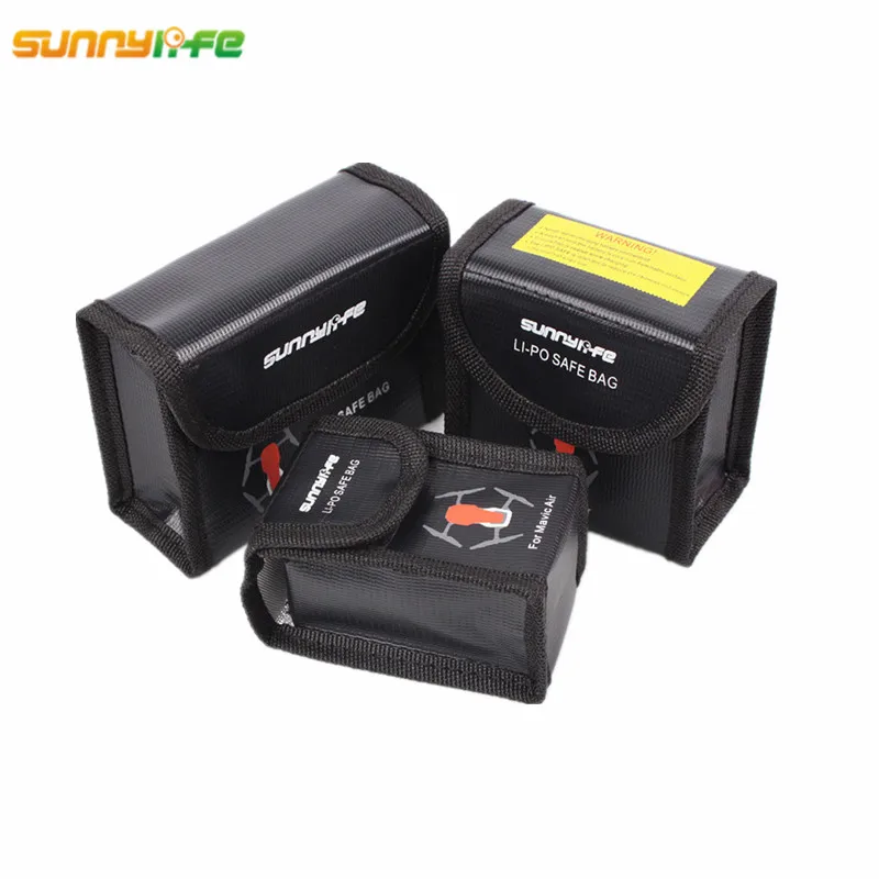 

Sunnylife DJI Mavic Air Accessories Fireproof LiPo Safe Battery Bag Storage Protective Box Explosion-proof LiPo Battery Case