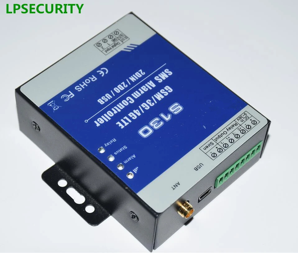 2G 2 цифровых входа реле GSM M2M RTU S130 промышленный дистанционный терминал rtu GPRS modbus
