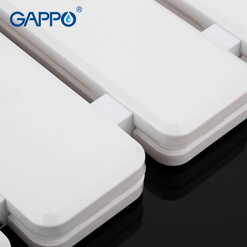 GAPPO настенные сиденья для душа белая душевая скамейка стулья ванной ABS и