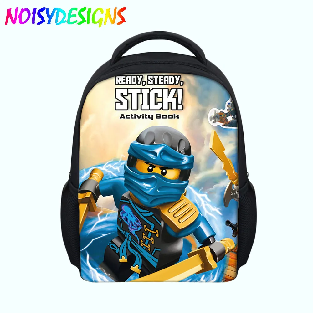 

Girl Backpack For School Ninjago figure Children School Bags Travel Bag Boys Girls Student Bag Cartoon Backpack Mini satchel