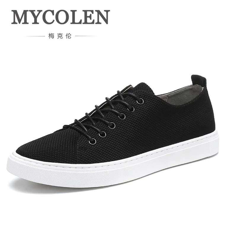 

MYCOLEN New 2019 Brand Men Flat Shoes Summer Fashion Male Shoes Comfortable Classic Men Casual Shoes Chaussure Homme Cuir
