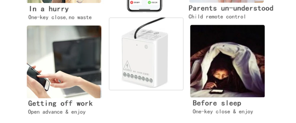 Беспроводной двухсторонний модуль Aqara, релейный контроллер, два канала, умная Настройка, приложение, управление Zigbee для Mi Home