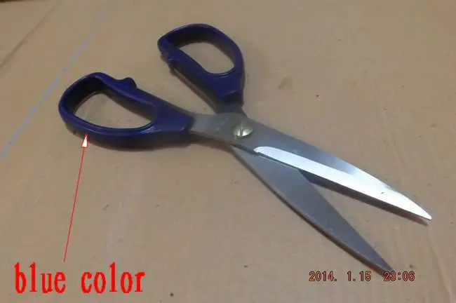 SunRed Высококачественная синяя пластиковая ручка из нержавеющей стали 19,5 см длина бытовые инструменты нож NO.SR-011