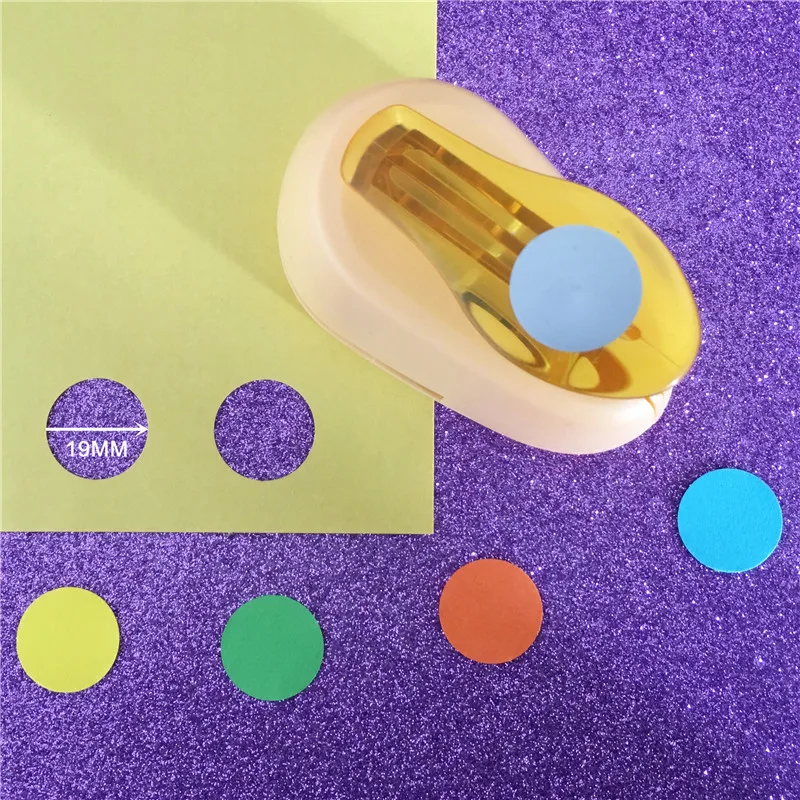 

Circle punch 19mm Round shape craft hole puncher for scrapbooking eva maker scrapbook paper cutter Embossing sharper free ship