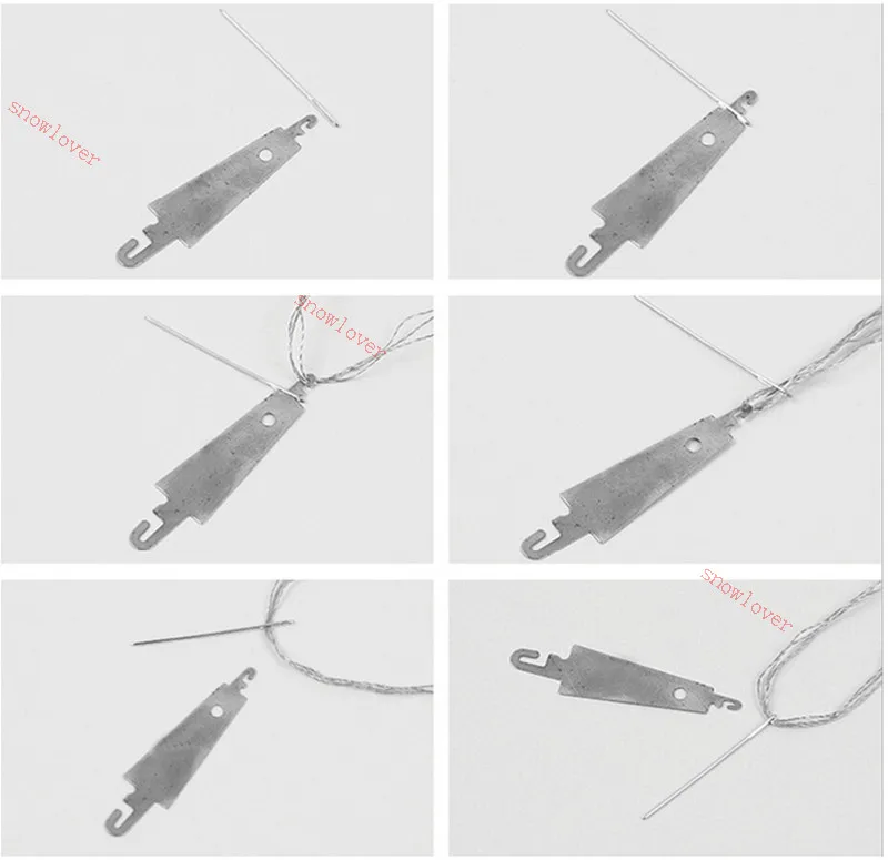 5 шт. набор инструментов для вышивания и шитья|needle threader|hook threaderhand sewing needle threader |
