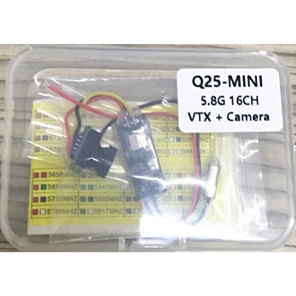 Q25 MINI V2 VTX + камера 25 мвт 16ch передатчик 800tvl coms для 90GT Super Mini FPV дрон F19938|camera for|25mw